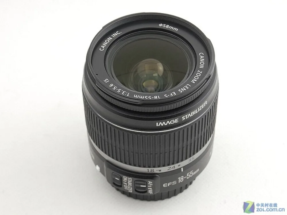 Б/у Canon EF-S 18-55 мм f/3,5-5,6 IS объектив камеры SLR объектив камеры