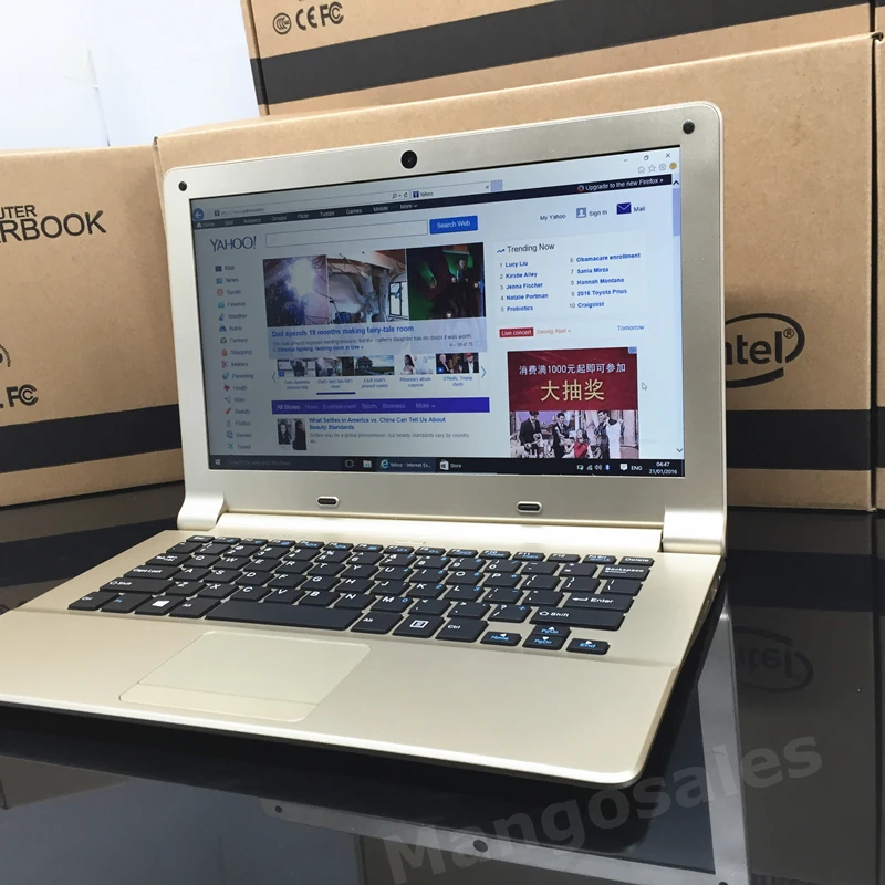  2016 NEW 11.6inch laptop computer Celeron Z3735F Quad core 2GB 32GB SSD USB 2.0 camera tablet PC notebook Ultrabook Free Postage 