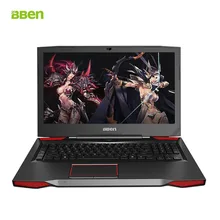 Bben G17 Windows 10 17.3Inch FHD Intel I7-7700HQ CPU 16G RAM,256G SSD,1T HDD NVIDIA GTX1060 GDDR5 6G Ram RGB Mechanical Computer
