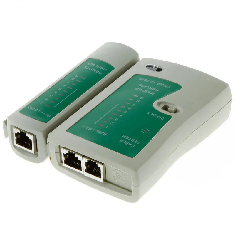Профессиональное сетевое тестирование RJ45 RJ11 CAT5 UTP LAN кабель сетевой тестер