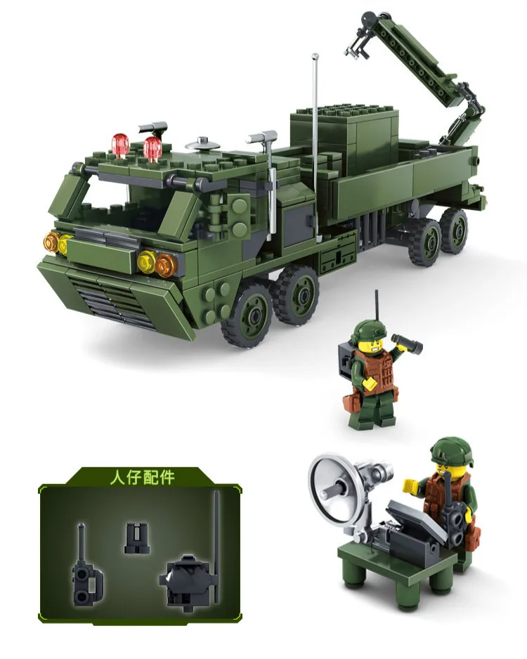 with no box 534 pcs Конструктор Кази совместим с K84040 560P Модели Конструкторы для строительства игрушки хобби для детей - Цвет: with no box 534 pcs