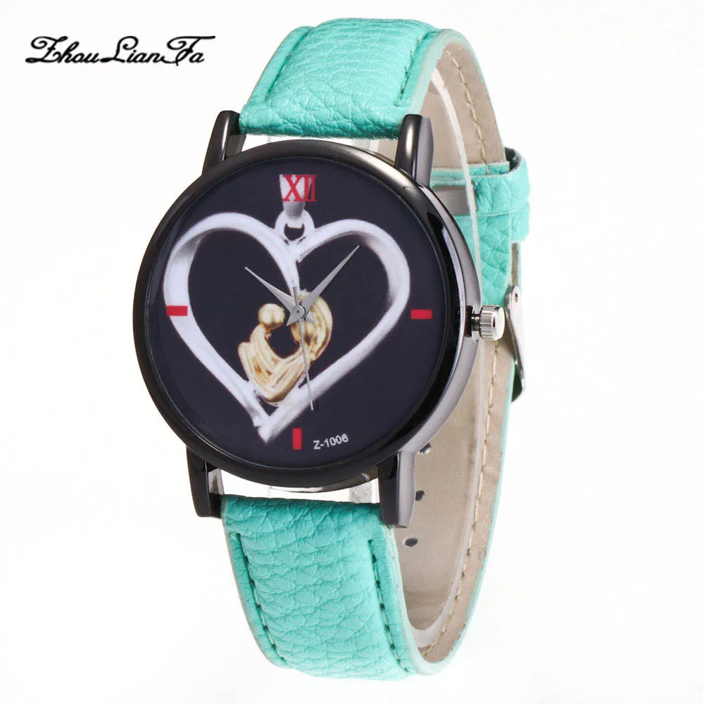 2018 Women Clock Ladies Fashion watch Simple Stylish Heart pattern Women Slim Leather Analog Classic Casual Wrist Watch 2018 Women Clock Ladies Fashion watch Simple Stylish Heart pattern Women Slim Leather Analog Classic Casual Wrist Watch