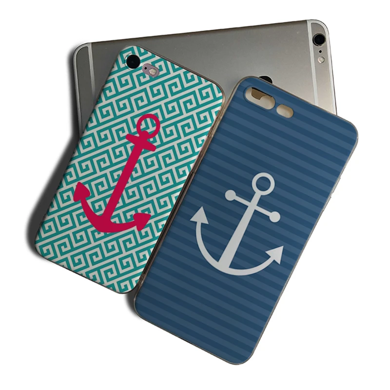 

IMIDO Anchor Cartoon Printed Covers case For Iphone 6 6S 6PLUS 6SPLUS 7 8 7PLUS 8PLUS X XS XR XSMAX 5 5S SE
