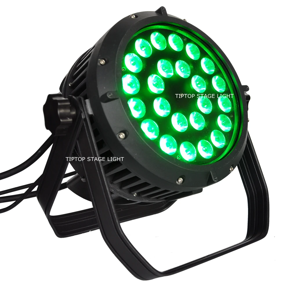  TIPTOP TP-P114 Waterproof 24 x 18W RGBWA UV 6IN1 Led Par Light DMX512/Auto/Sound/Master-slave Contr