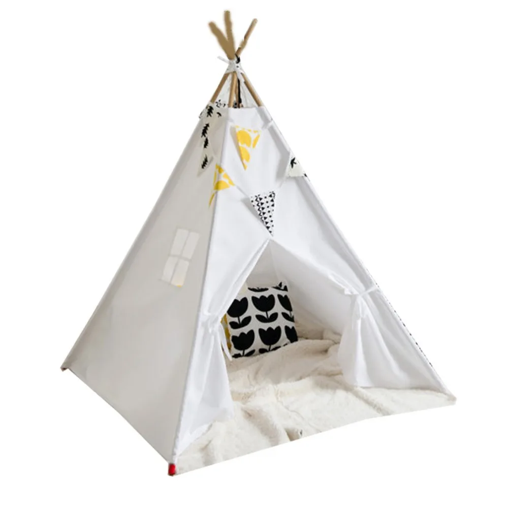 white kids play tent indian teepee children playhouse teepeein Toy