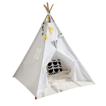 

white kids play tent indian teepee children playhouse teepee