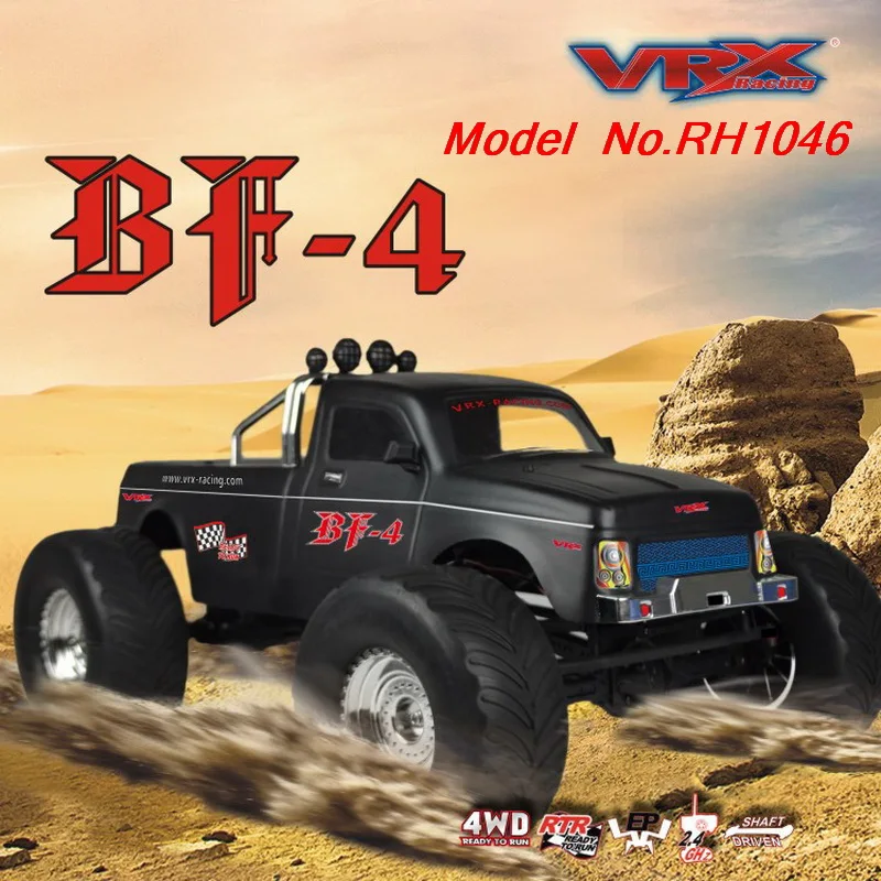 

Toys for children VRX Racing RH1046 brushed 1/10 scale 4WD Electric remote control Crawler rc car,not included battery & charger