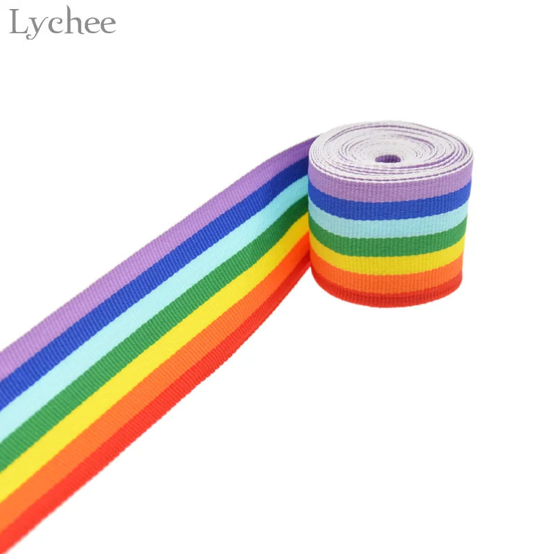 Lychee Life 3 метра радужные полосы лента с принтом сделай сам украшение для вечеринки