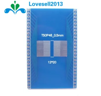 

TSOP48 to DIP48 0.5mm pitch Interposer board pcb Board Adapter Plate Good