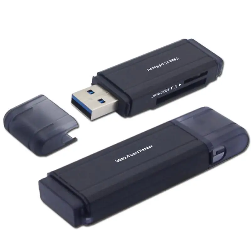 USB 3,0 кард-ридер для MicroSD-MicroSDHC-MicroSDXC-SDHC-SDXC