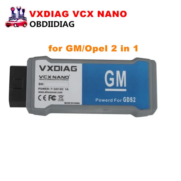 

Original VXDIAG VCX NANO for GM/Opel Multiple GDS2 and TIS2WEB Diagnostic/Programming System for GM better than MDI /TECH2