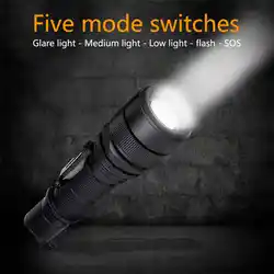 XM-L2 светодио дный тактический фонарь USB плату Кемпинг лампы светодио дный фонарик аккумуляторная фанатик, использовать 18650 #3S20