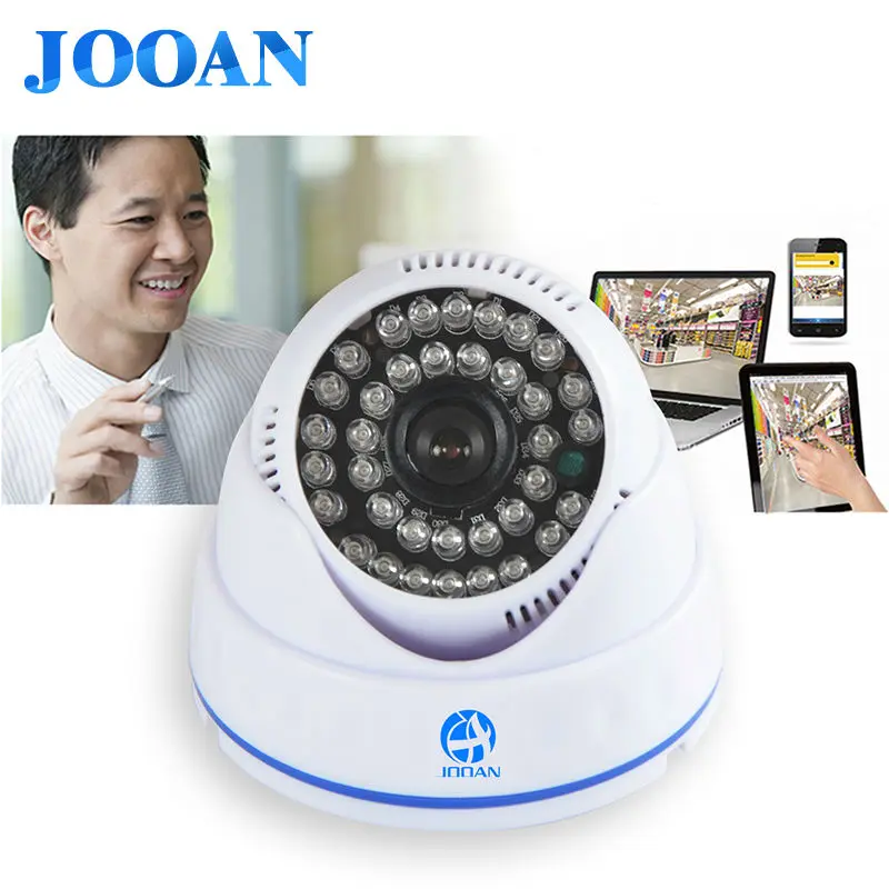 JOOAN 700TVL CCTV Camera 36pcs IR LED Good Night Vision Home Security Video Surveillance Mini Indoor Dome Surveillance Camera