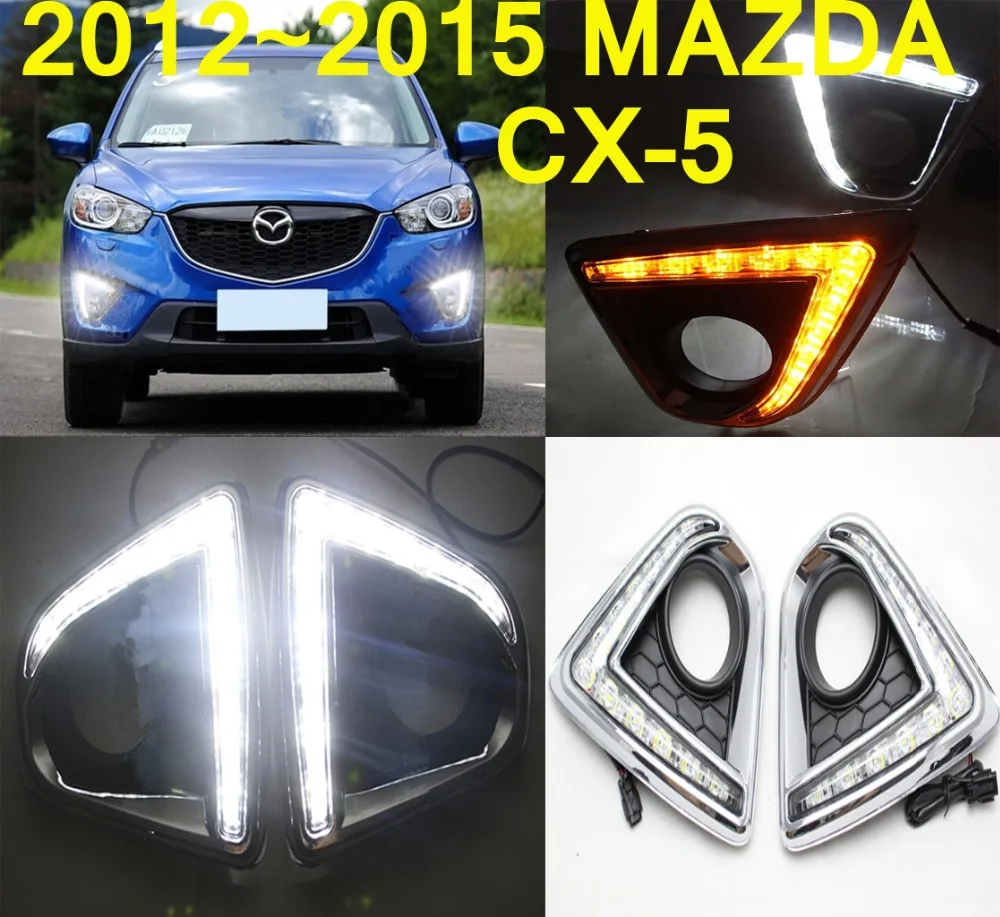 Free ship!20122015 MAZDA CX 5 CX5 CX 5 LED daytime running light,2pcs/SET(1pcs Left+1pcs Right