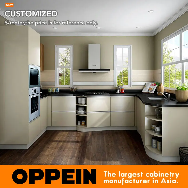 Oppein Modern Wholesale HPL Melamine Small Kitchen ...