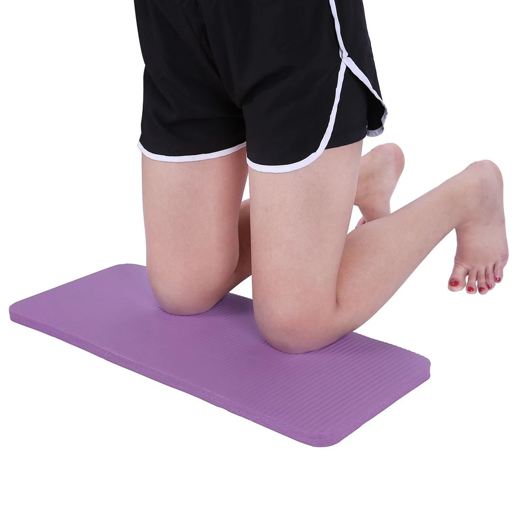 Yoga Knee Pad Travel Cushion (38x21mm) Anti-Slip 6mm Thick Workout Mat Yoga Knee Pad Cushion Yoga Accessories