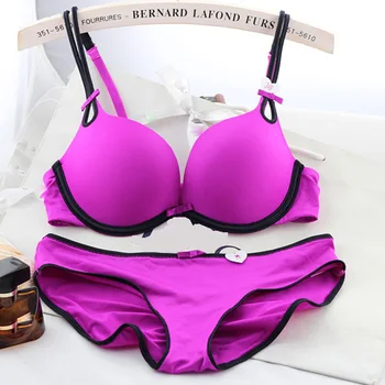 

2014 new arrival Memory Foam comfortable women underwear set top quality brand push up Bra and Panty Set sexy Lingerie Wholesale