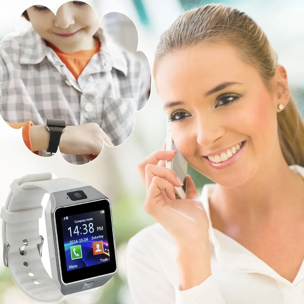 2018 Hot Wearable Devices Smart Watch DZ09 Android Wear Clock Smartwatch with Camera SIM Smart Health PK GT08 A1 GD19