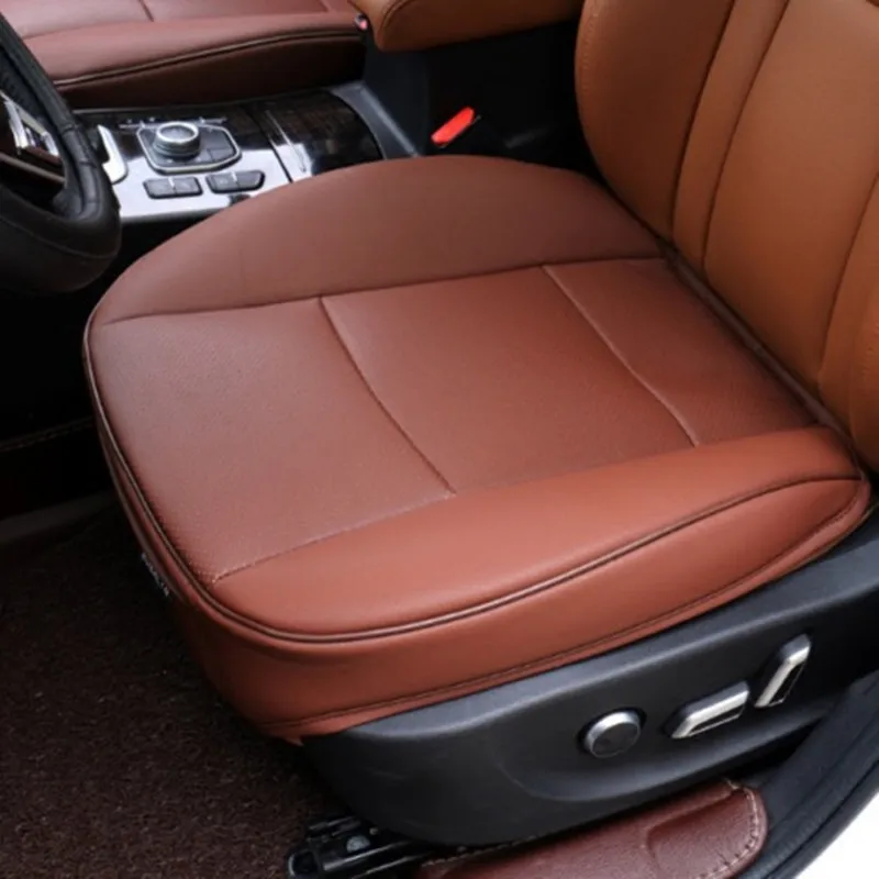 

Seat Cover Four Seasons General Seat Cushion Pu Leather Artificial Leather Vehicle Cushion with Flank Small Square Cushion