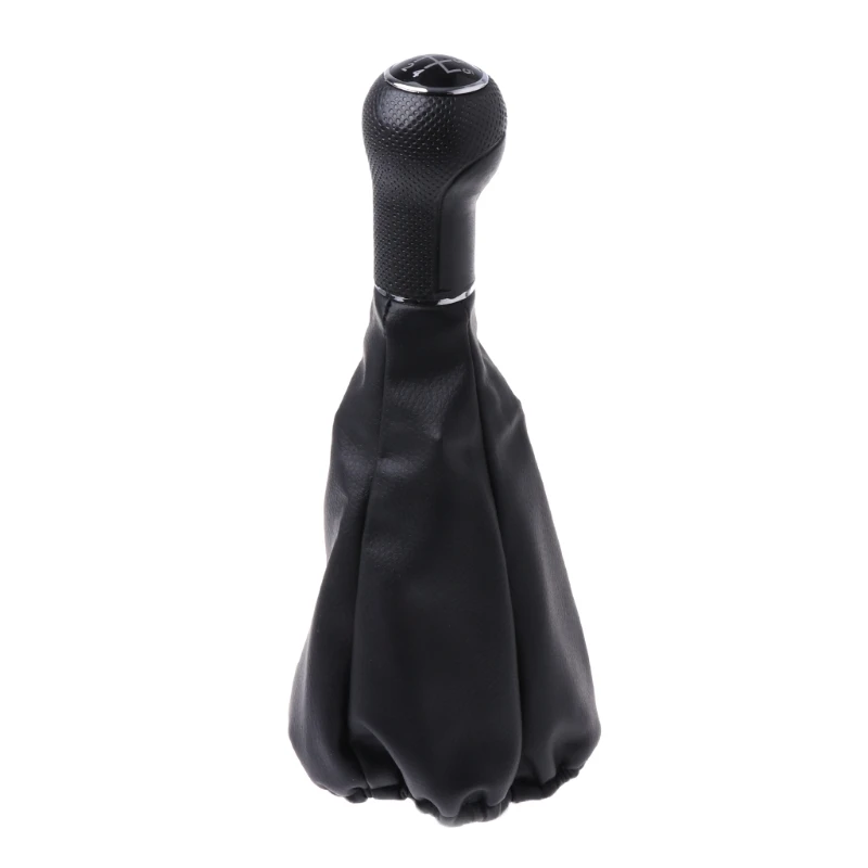 

5 Speed Car Auto Gear MT Shift Knob Gaitor Boot For Polo Classic 6N 6N2 SEAT IBIZA