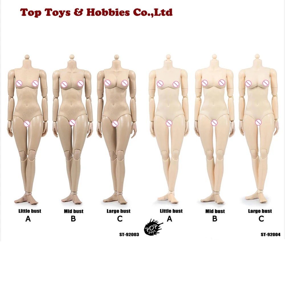 

suntan/Pale Color With Super Fexible Joints 92004/92003 1/6 XING Series Repay Version Super flexible female body Plastic Joint