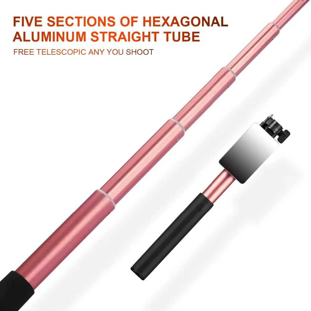 

suef Aluminum alloy mobile since shaft pulling of hexagonal tube support photo artifact 360 Rotating big mirror