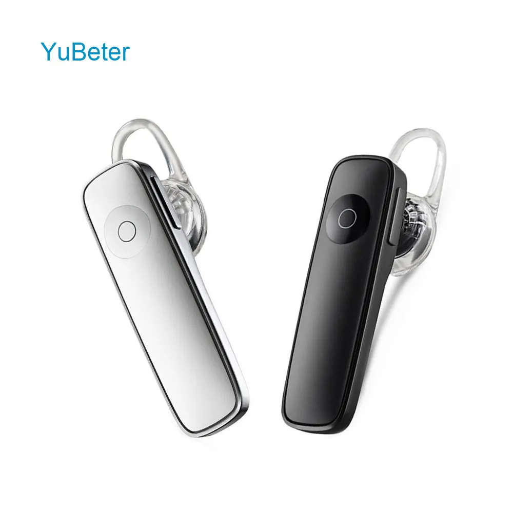 

YuBeter Bluetooth Earbuds Hook Sport Business Wireless Earphones Sweatproof Noise Reduction Built-in Mic for Car Hands free Call
