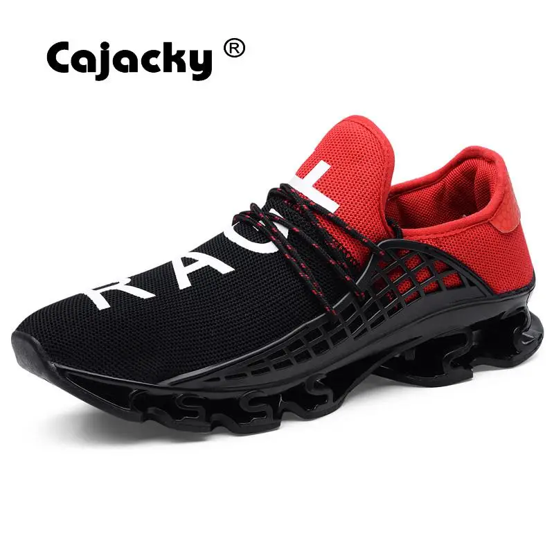 

Cajacky New Sneakers Men Summer Breathable Mesh Trainers Increasing Unisex Zapatos Hombre Lightweight Krasovki Plus Size 11 10.5