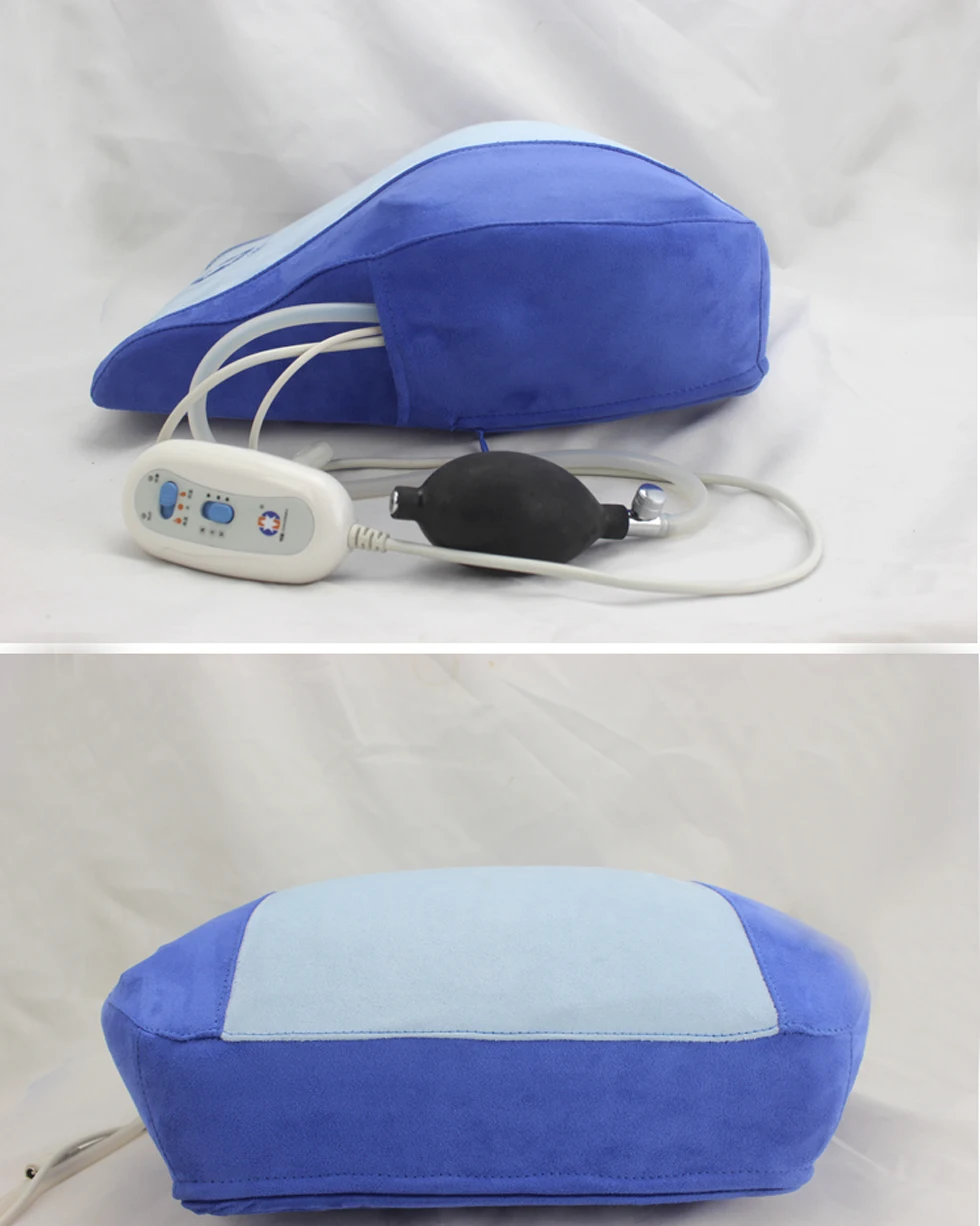 Lumbar disc hernia traction lumbar treatment device bulging support