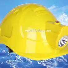 Светодиодный защитный шлем с лампой для Шахтерский фонарь