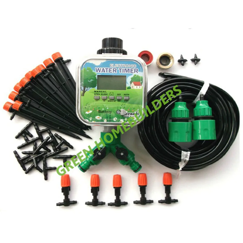 DIY Micro Drip Irrigation System Automatic Self Watering Garden Plant