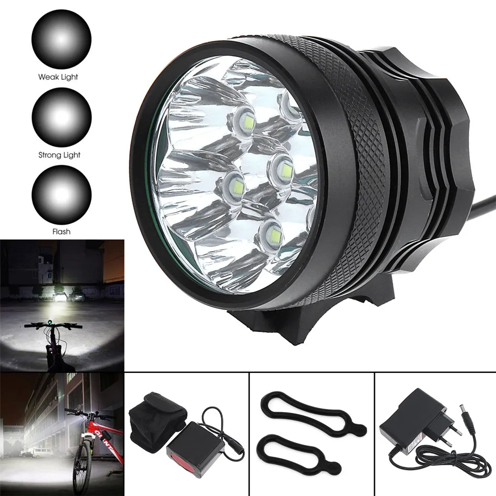 Sales SecurityIng 3500Lm 7 x LB XL T6 LED Bright Bicycle Light