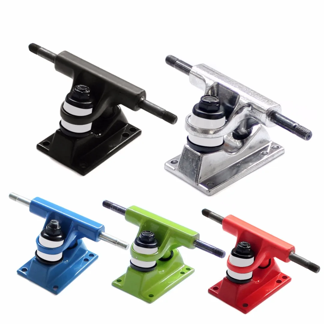 

2Pcs 3.25 Inch Universal Alloy Skateboard Trucks Outdoor Skateboarding Replacement for Longboard Mini Penny Skateboard Truck