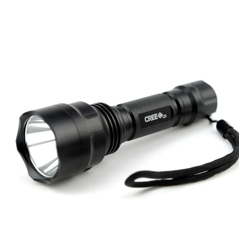 Waterproof LED font b hunting b font Camping Hiking Flashlight Torch High Power Cree Led Torch