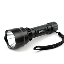 Waterproof LED font b hunting b font Camping Hiking Flashlight Torch High Power Cree Led Torch
