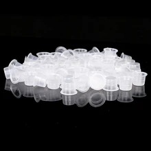 100 piece per lot 15MM Disposable large Pigment Container Plastic Holder Tattoo Accessories Supplies For Body Art Ink Cup Tattoo 100 piece per lot 15MM Disposable large Pigment Container Plastic Holder Tattoo Accessories Supplies For Body Art Ink Cup Tattoo