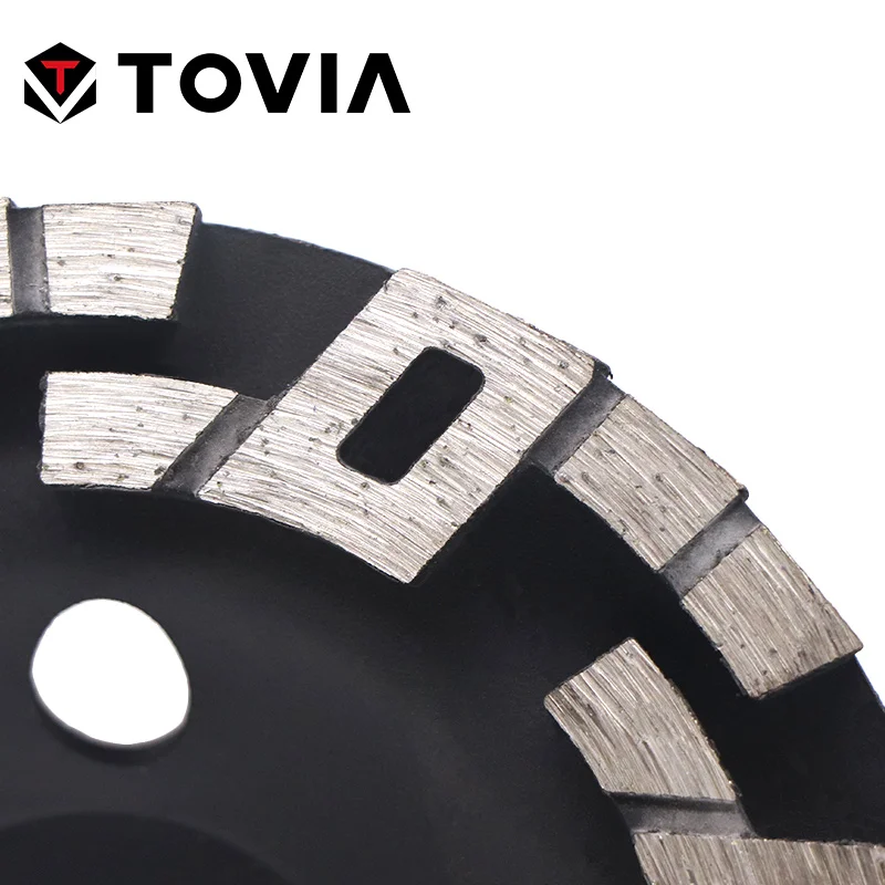 Koop TOVIA 125mm Diamant Slijpschijf Polijsten Steen Slijpen Wielen Voor Haakse Slijper Steen Graniet Marmer Polish Disc