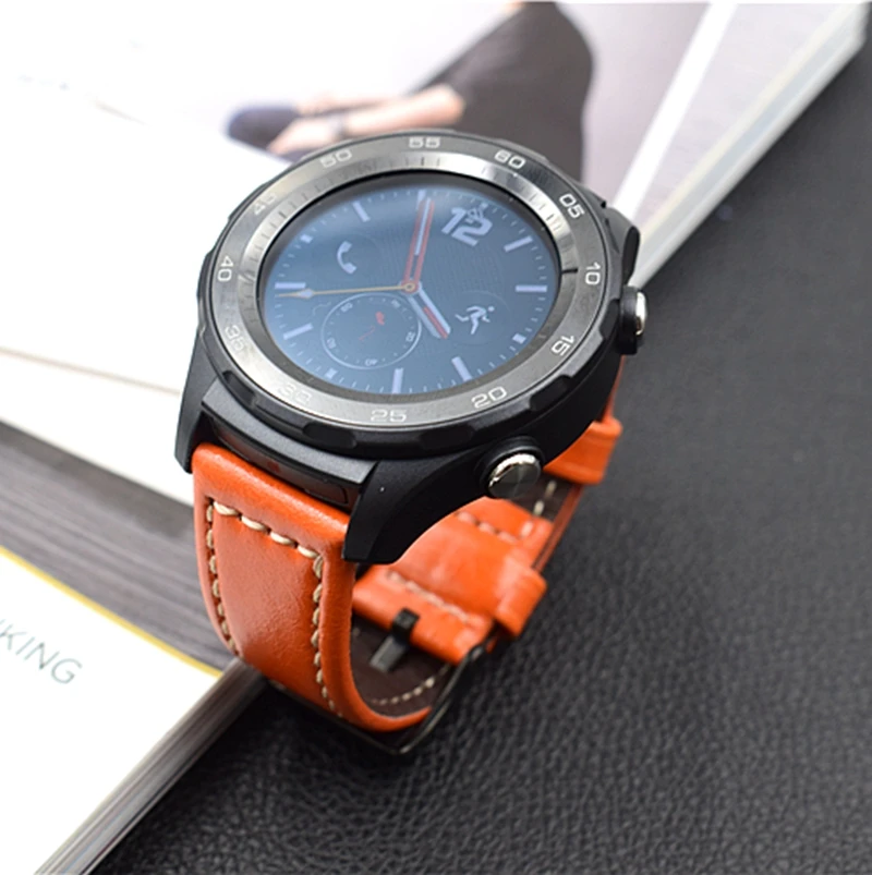 Ремешок из натуральной кожи для Samsung Galaxy Watch роскошный браслет Gear S3 Classic Froniter