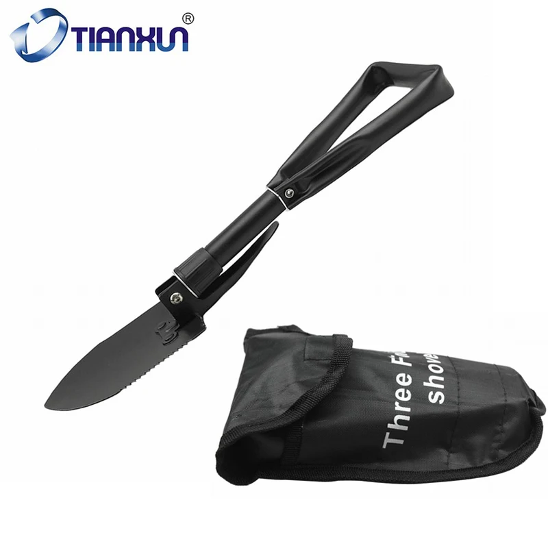 

Metal Detecting Folding Small Shovel Convenient to Carry Easy to Dig Soil Treasure Hunting Tools