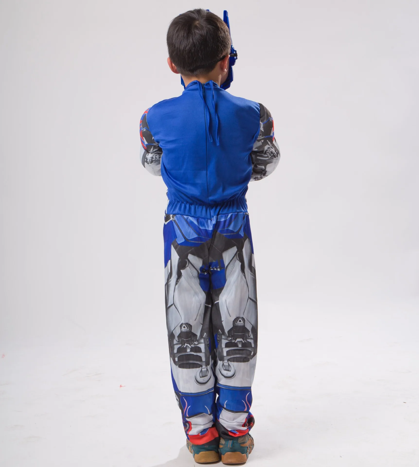 Маскарадный костюм для мальчиков Оптимус Прайм Бамблби мускул детский классический костюм на Хэллоуин