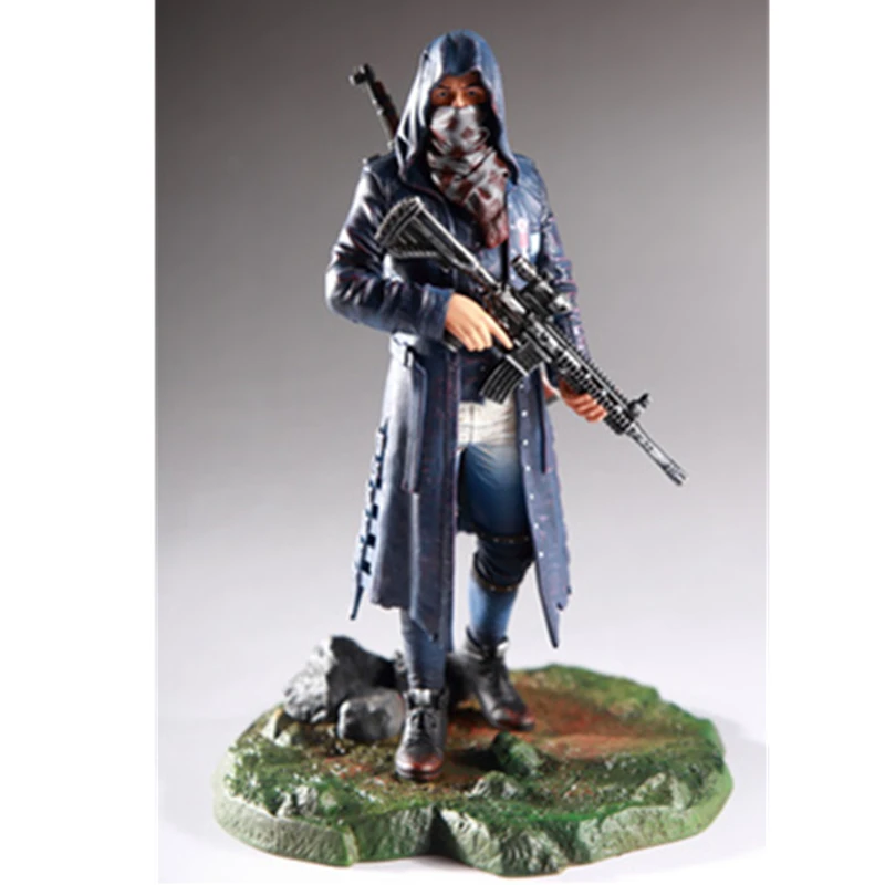 

Game PUBG Battle Royale 98K Tonight To Eat Chicken M416 PVC Art Craft Decoration Action Figure Collectible Model Toy D325