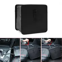Оксфорд сумка для хранения автомобиля Легкая Автомобильная корзина для еды и напитков практичное Складное Сиденье пряжки универсальные авто задние стойки