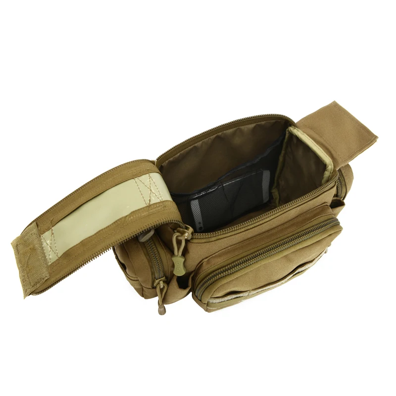 Tactical Outdoor Waterproof Nylon Waist packs men women military Camouflage Chest bag fanny pack riding hunting Photography bags - Image 4