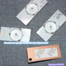 40 шт./лот, новинка, 6 в SMD лампы с оптическими линзами для 32-65 дюймов, светодиодный CL-40-D307-V3 для ремонта телевизора UBE12F01YT00S3Y720871