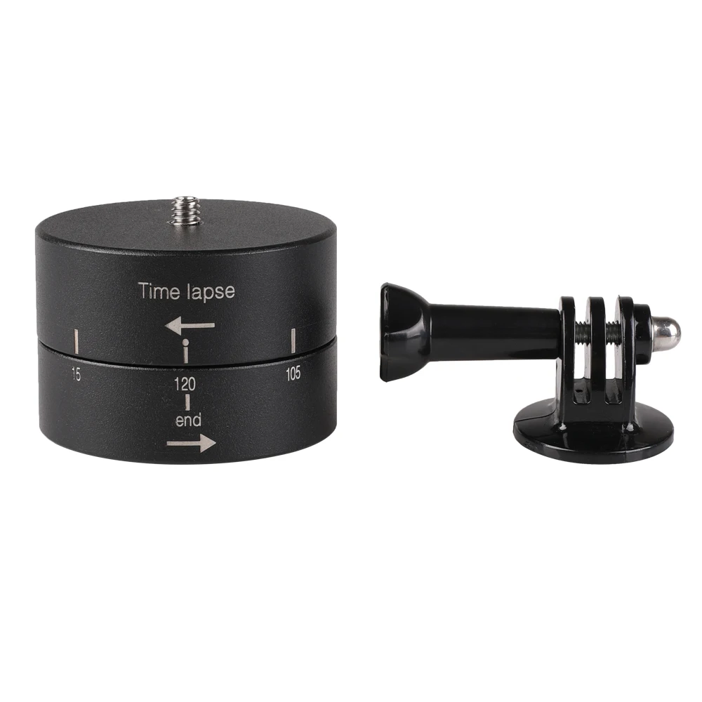 

Kaliou Time Lapse Shooting 120min Timer 360 Degree Rotating Tripod Delay Stabilizer for Gopro 7 6 5 4 3+ SJCAM Xiaomi Yi Lite 4K
