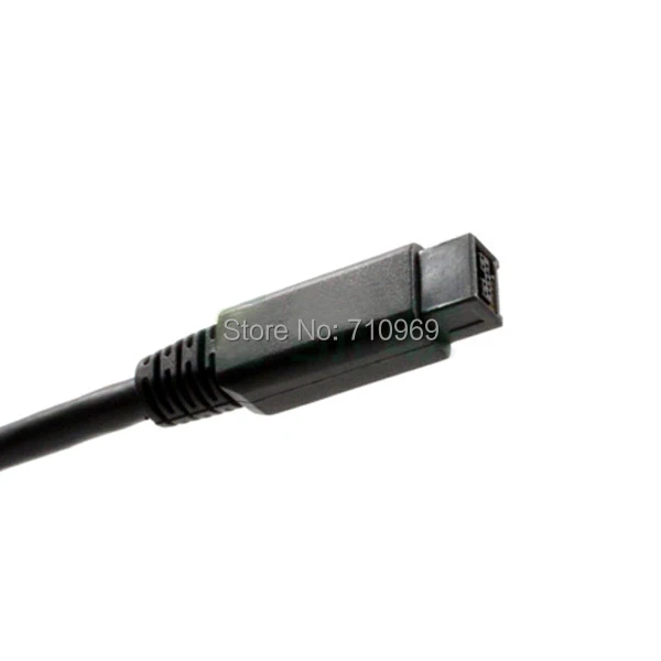 150cm IEEE 1394 Cable 9 Pin to 6 Pin male to male Beta 1394A Firewire 800 to 1394B Firewire 400 cable for  Video Capture card.jpg