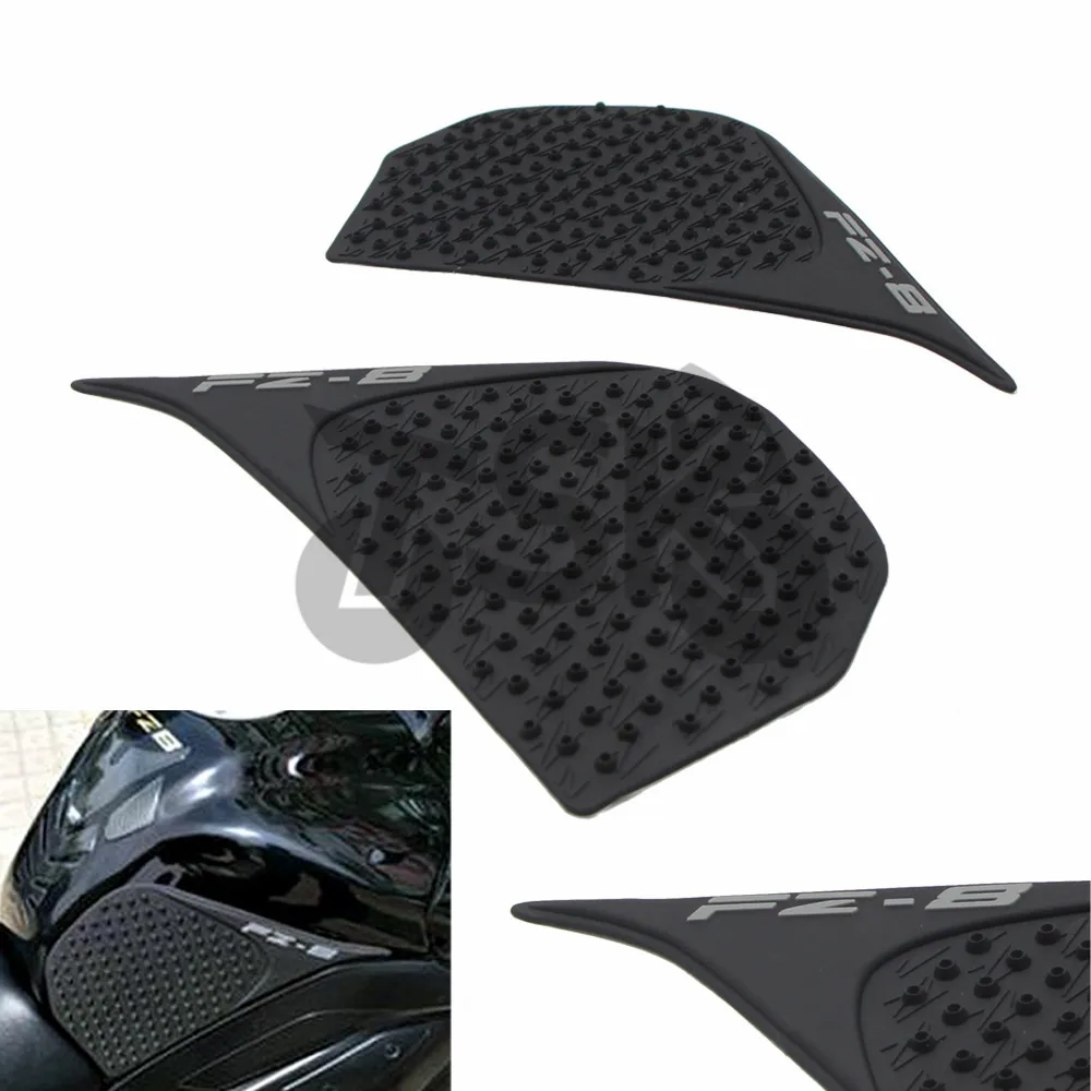 

High quality For YAMAHA FZ8N/S 2011-20XX Motorcycle Tank Pad Side Gas Knee Grip Stickers Black