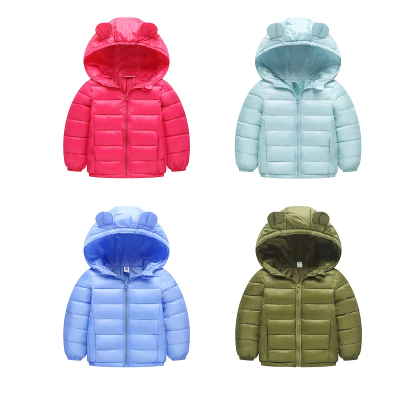 adolescente parka crianças jaquetas de inverno para meninas 0-8 y