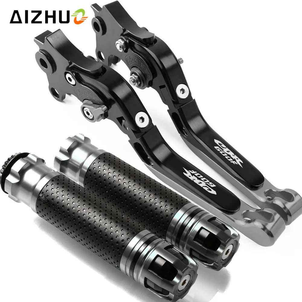 

For HONDA CBR600F CBR600 F CBR 600 F 1991-2007 1992 1992 Motorcycle Brake Clutch Lever Extendable Adjustable Hand Grip Handlebar