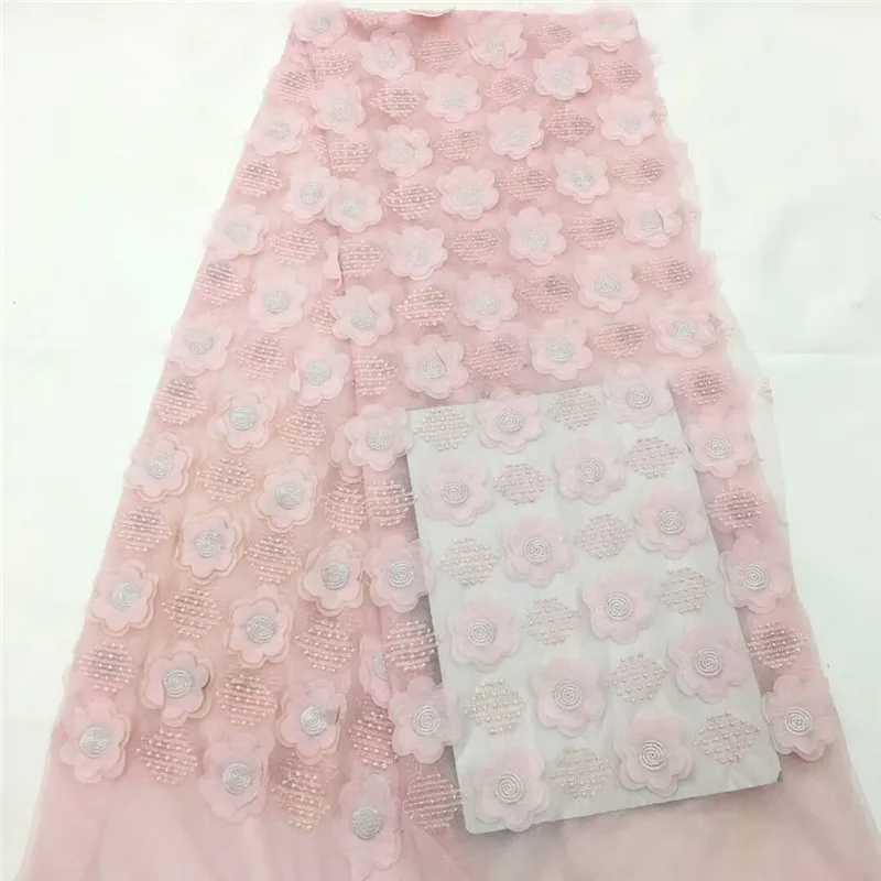 African Laces Fabric 3d Lace 2018 High Quality Nigerian French For Wedding Dress rof-310 | Дом и сад